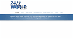 Desktop Screenshot of 247worldradio.com